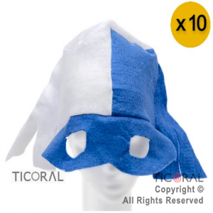 SOMBRERO ARGENTINA PA�O ANTIFAZ x 10